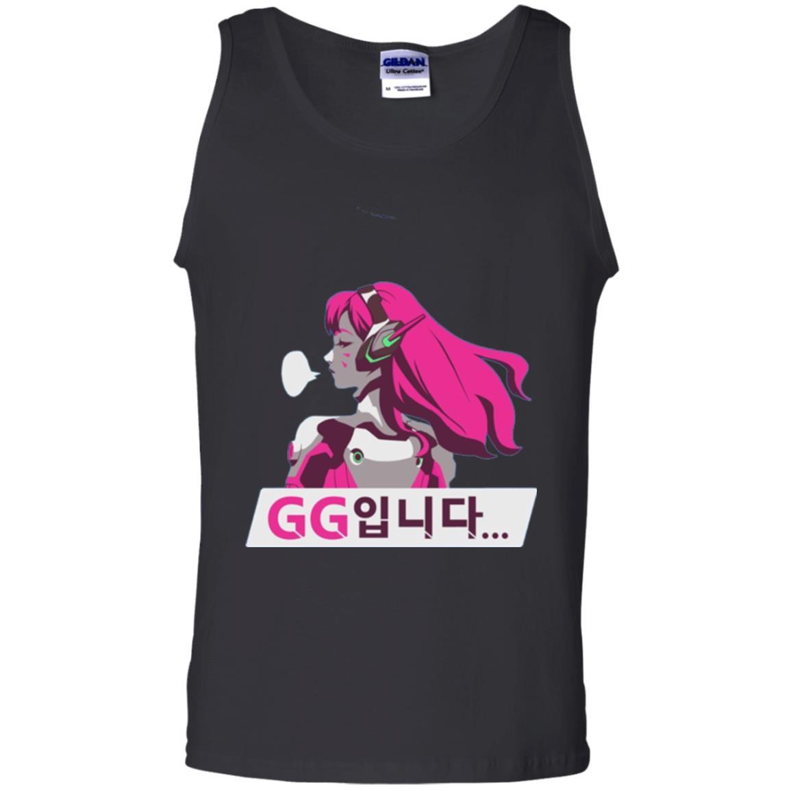 Overwatch D. Va Gg Spray T-shirt Black