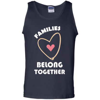 Families Belong Together Shirt For Members Of Family Navy