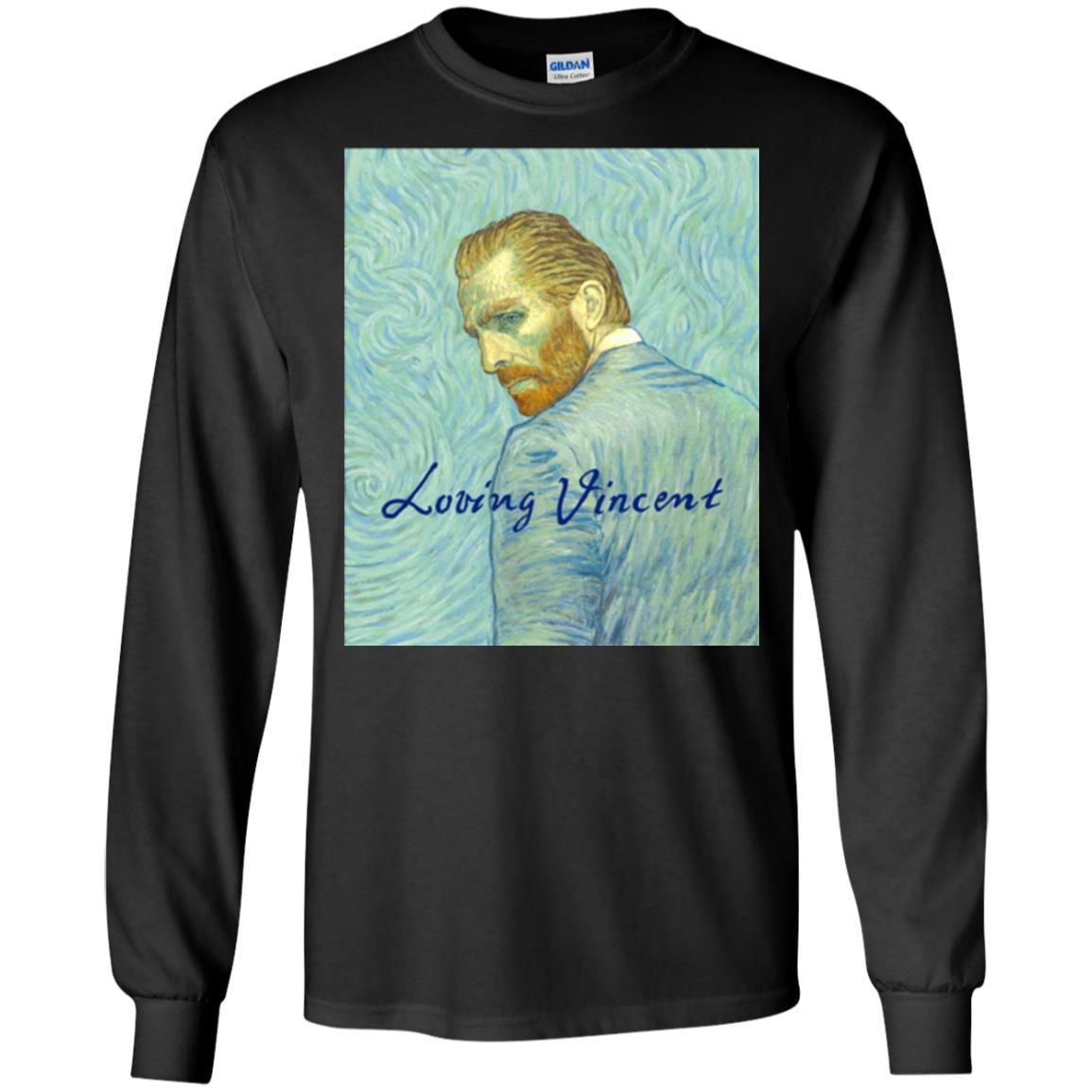 Movie Poster T-shirt Loving Vincent Black