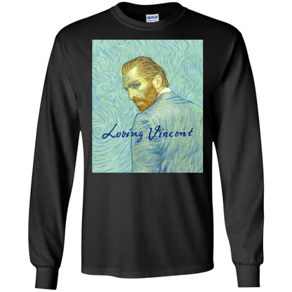 Movie Poster T-shirt Loving Vincent Black