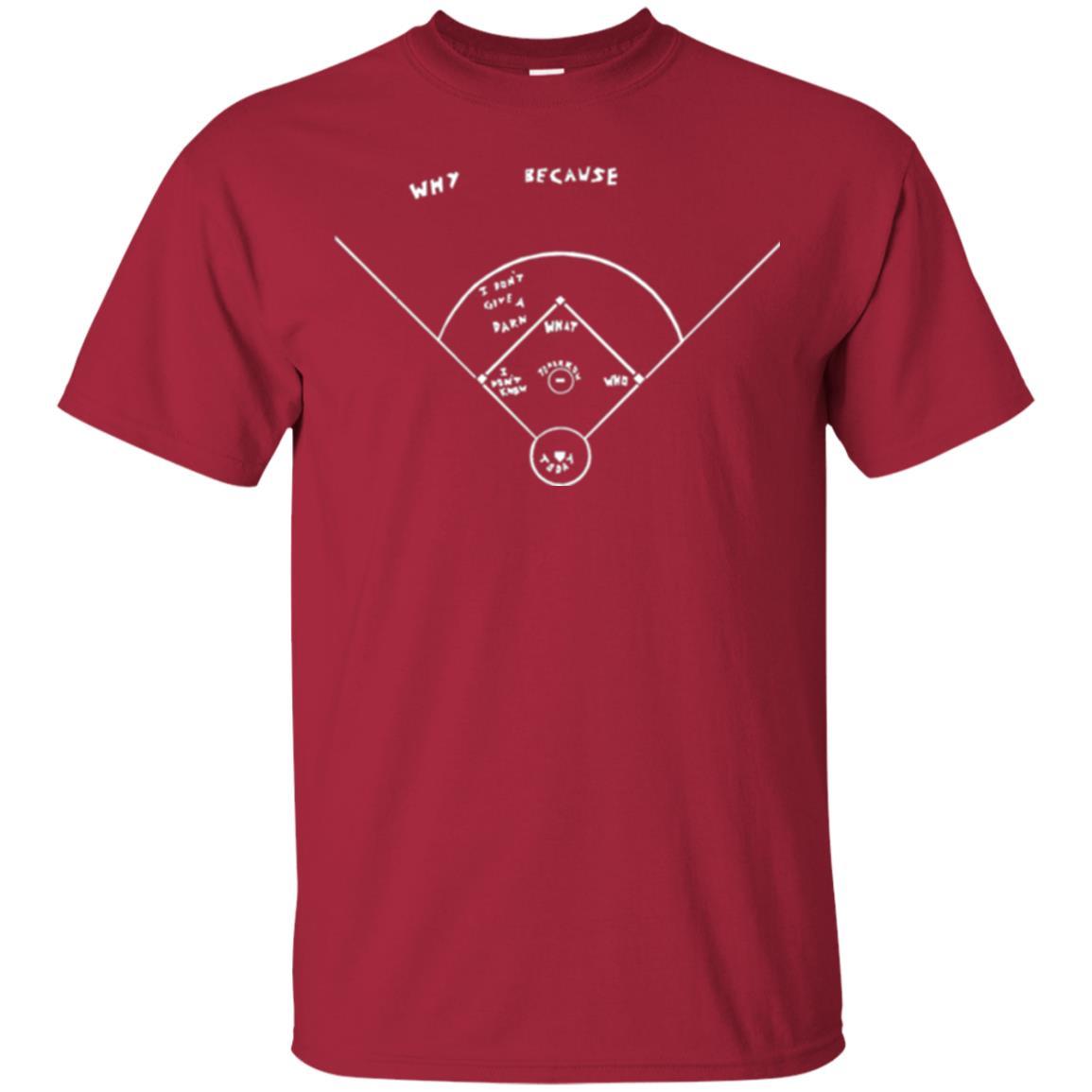 Who's On First T-shirt Cardinal