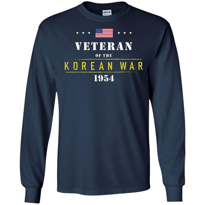 Veteran Of The Korean War 1954 T-shirt Navy
