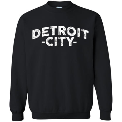 Detroit Michigan T-shirt Black