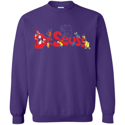 Film Lover T-shirt Dr. Seuss Family T-shirt Purple