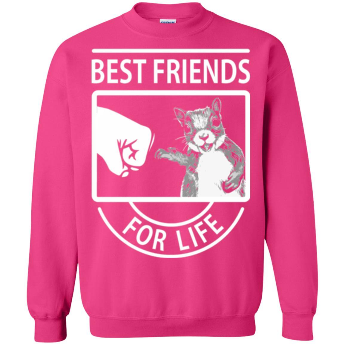 Squirrel T-shirt Best Friend For Life T-shirt Heliconia