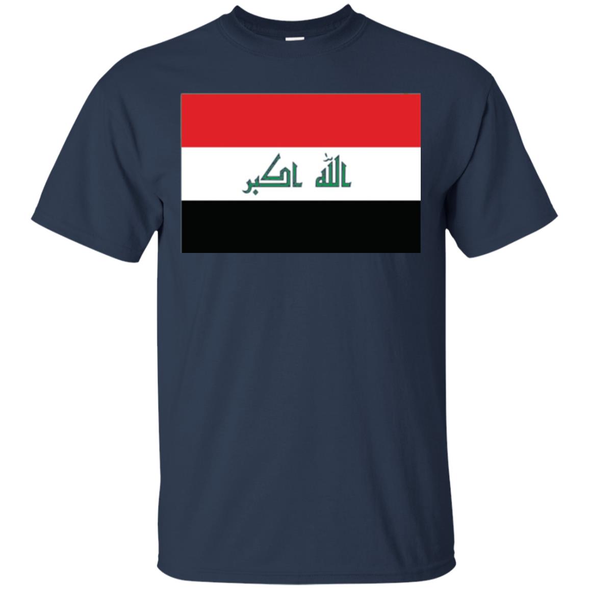 Iraqi Flag T-shirt Navy