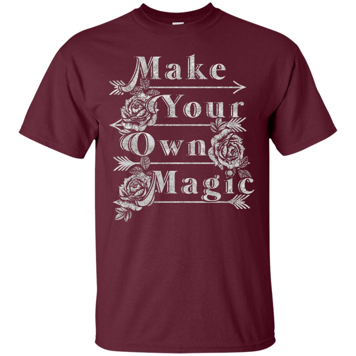 Make Your Own Magic T-shirt Maroon