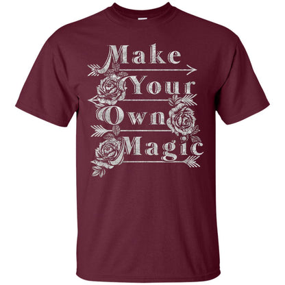 Make Your Own Magic T-shirt Maroon