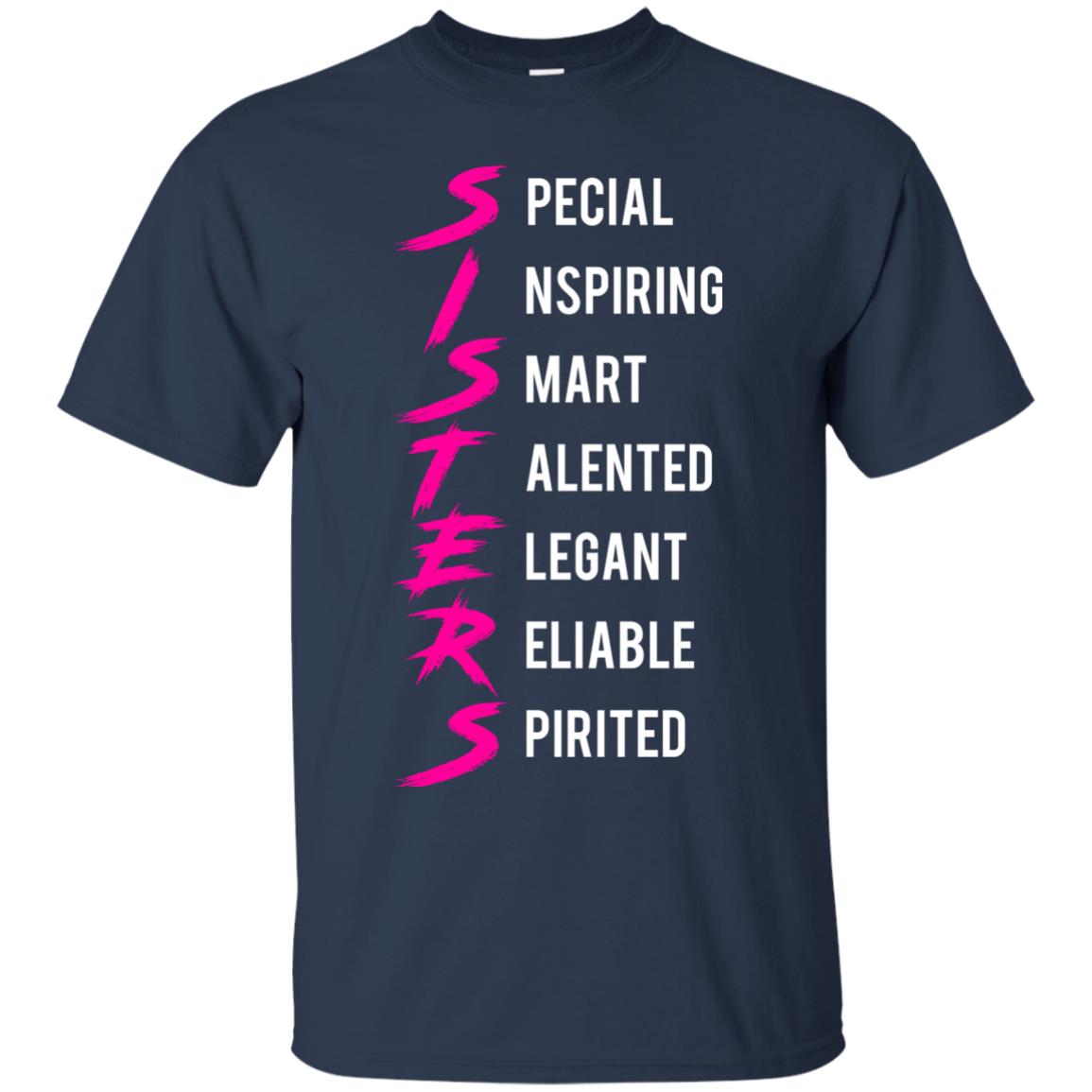 Special Inspiring Smart Talented Elegant Reliable Family Shirt Navy