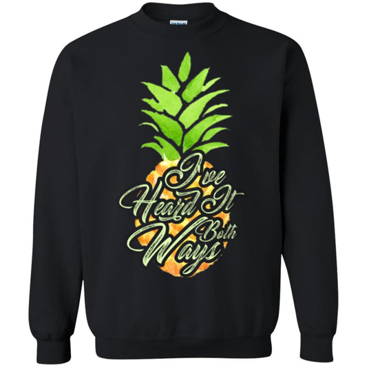 Pineapple T-shirt I've Heard It Both Ways Black