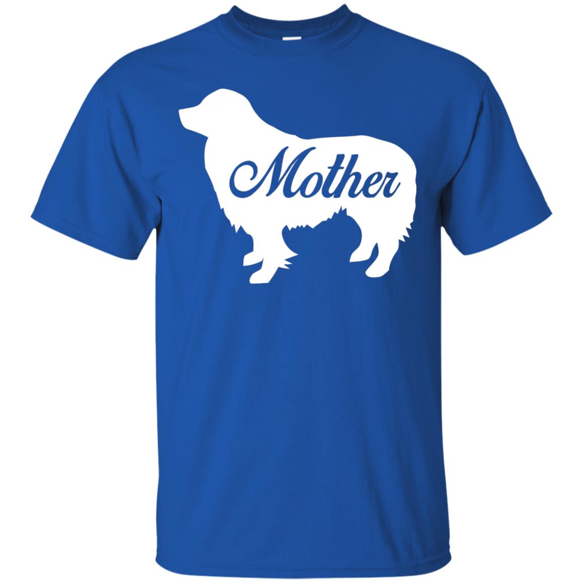 Border Collie Dog Mom T-shirt Royal