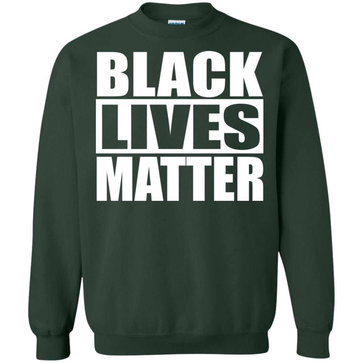 Black Live Matter Shirt Forest Green
