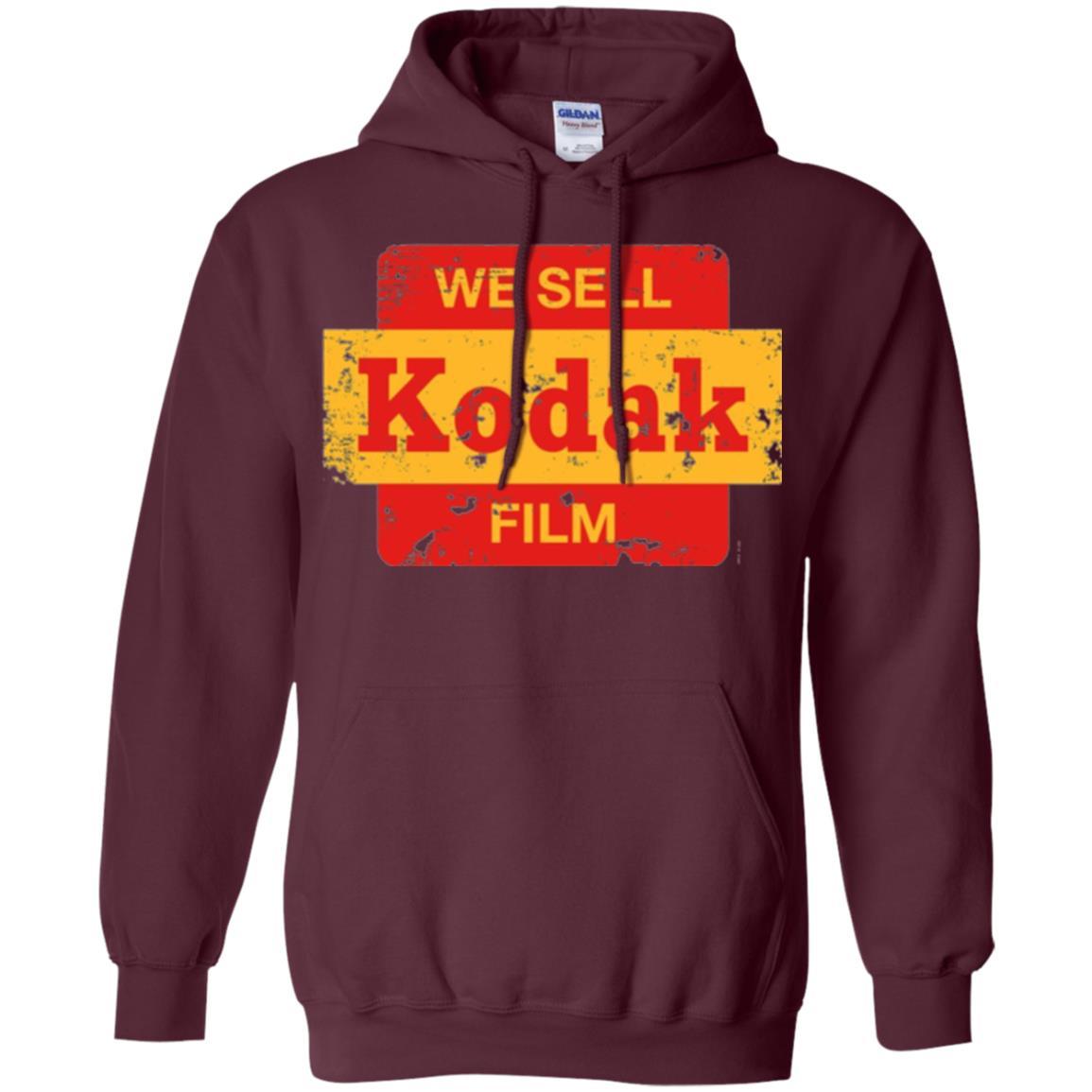 Film T-shirt Vintage We Sell Kodak Film Maroon