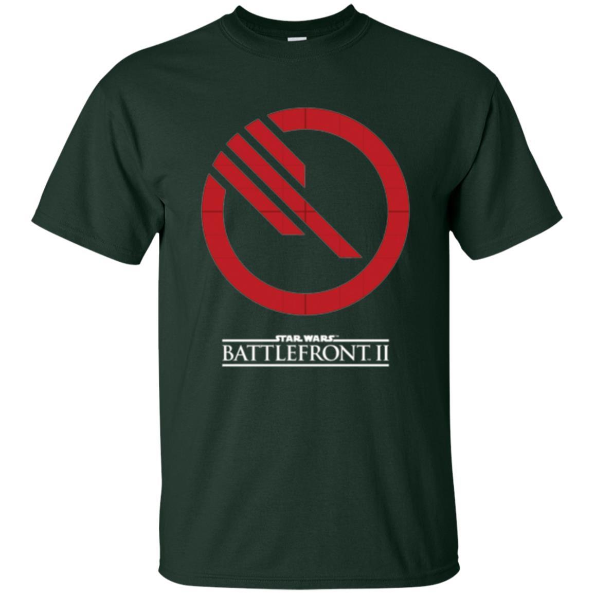 Film T-shirt Battlefront Ii Inferno Squad Logo Graphic Forest Green