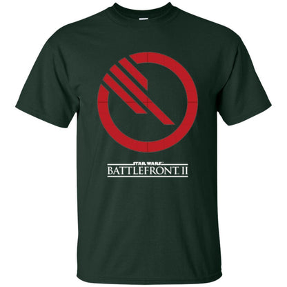 Film T-shirt Battlefront Ii Inferno Squad Logo Graphic Forest Green
