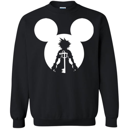 Mickey Lovers T-shirt Disney Kingdom Hearts Black