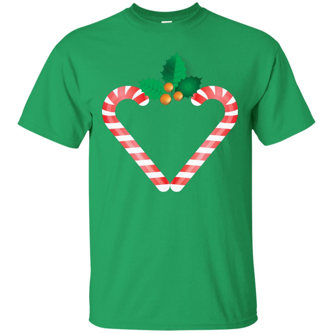 Heart Icon Candy X-mas Gift Shirt Irish Green