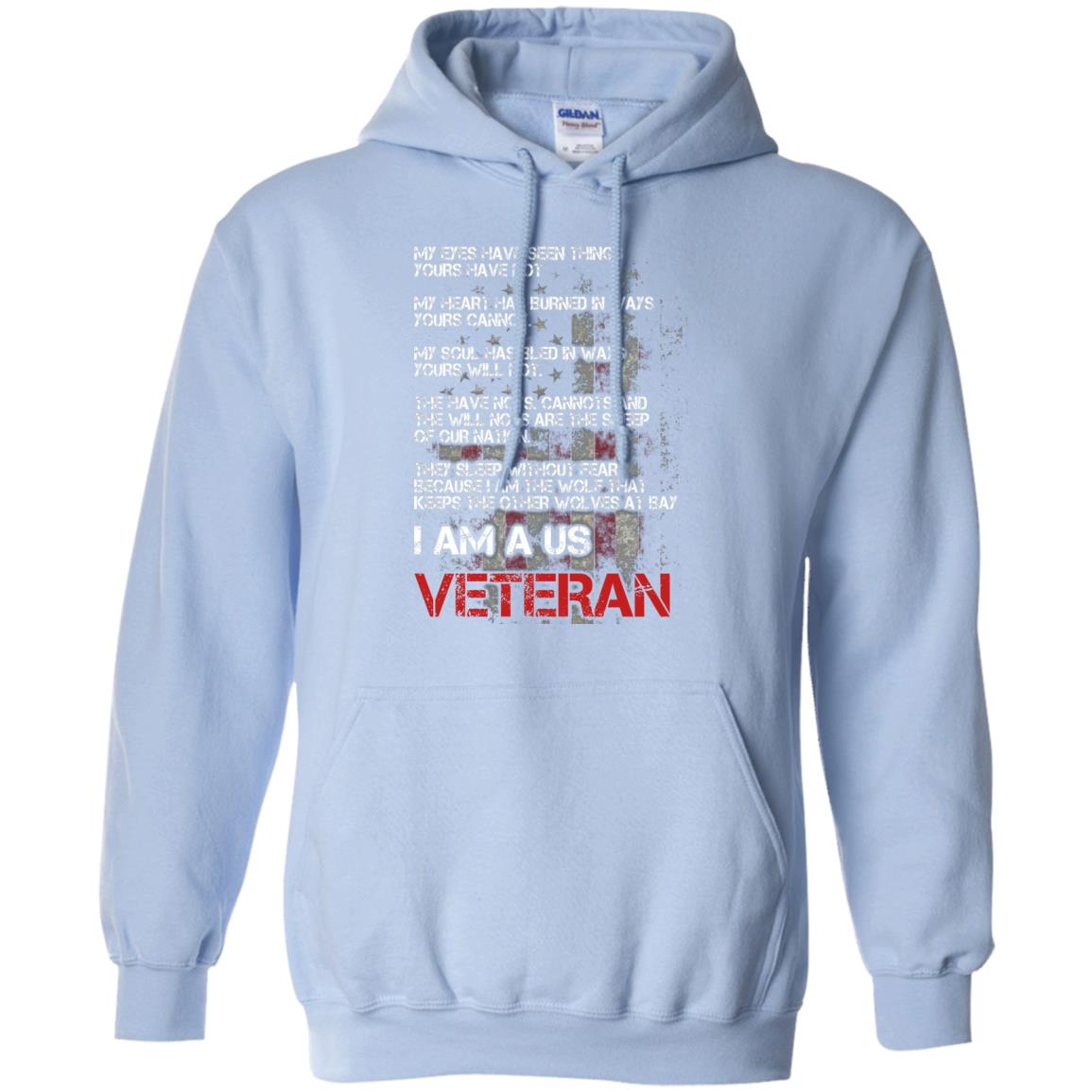 I Am A Us Veteran My Eyes My Heart My Soul Light Blue