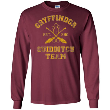 Gryffindor Quidditch Team T-shirt Maroon