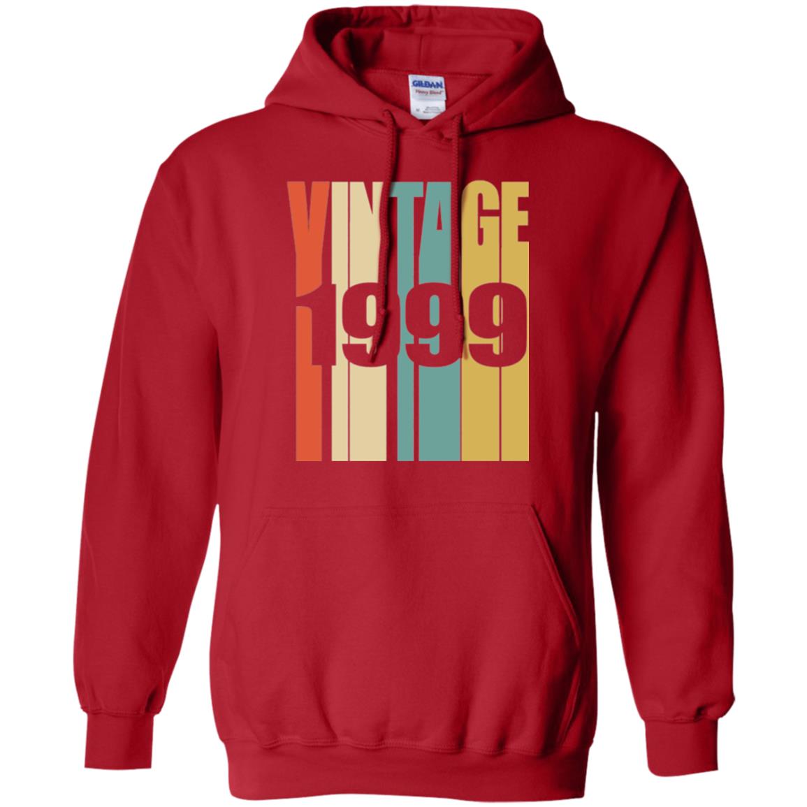 Brithday T-shirt Retro Vintage 1999 Red