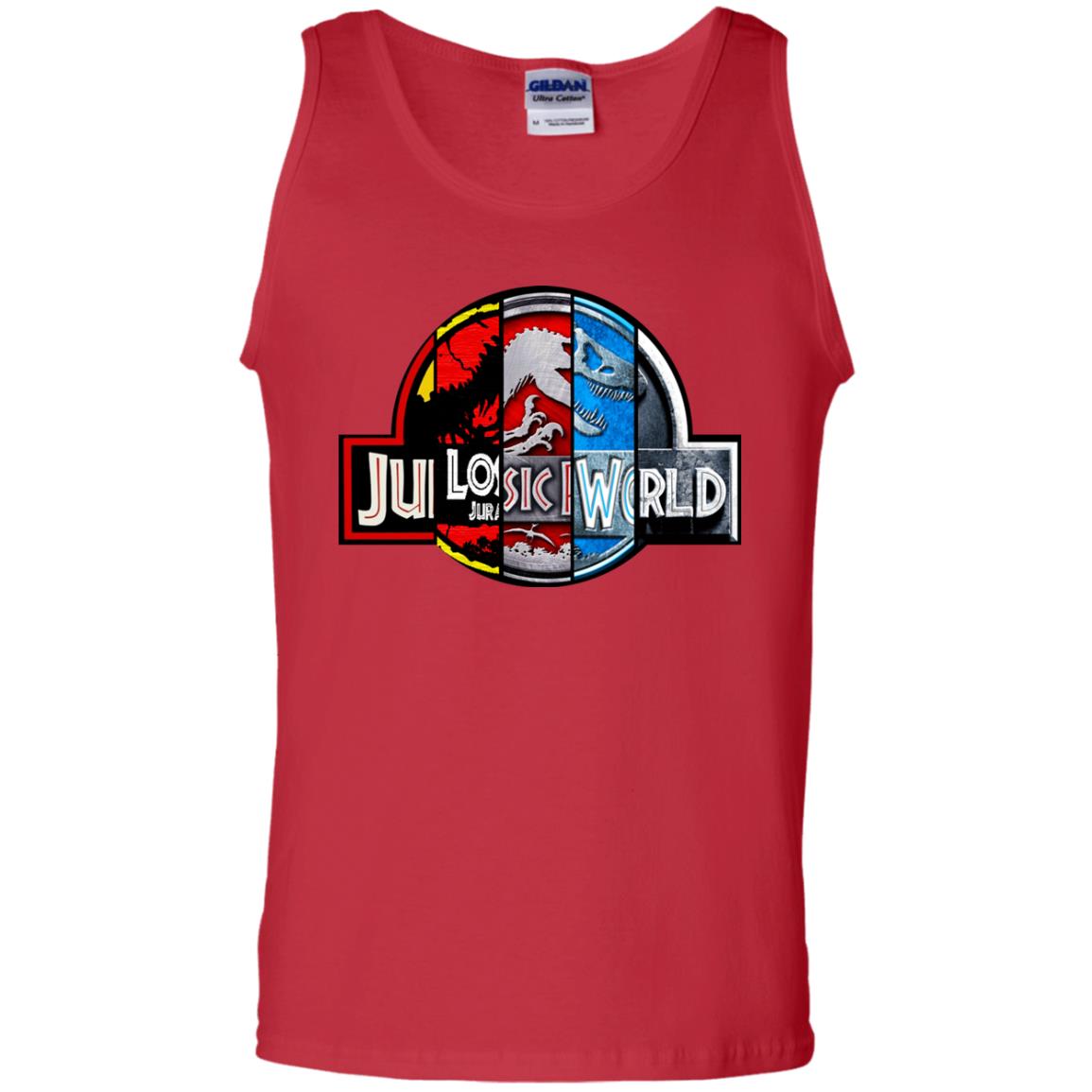 Jurassic World Movie Fan Shirt Red