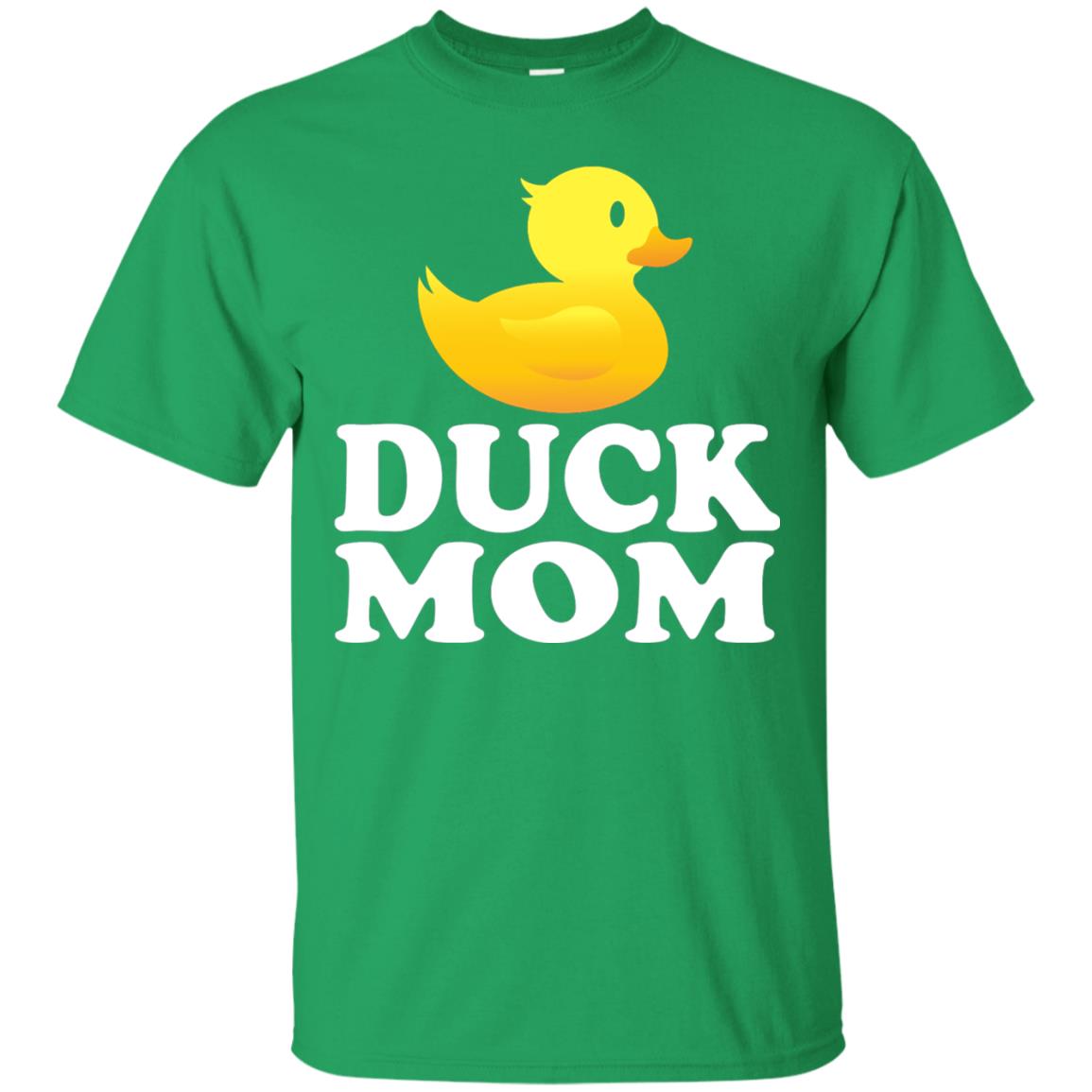 Duck Mom Funny Bird Lover T-shirt Irish Green