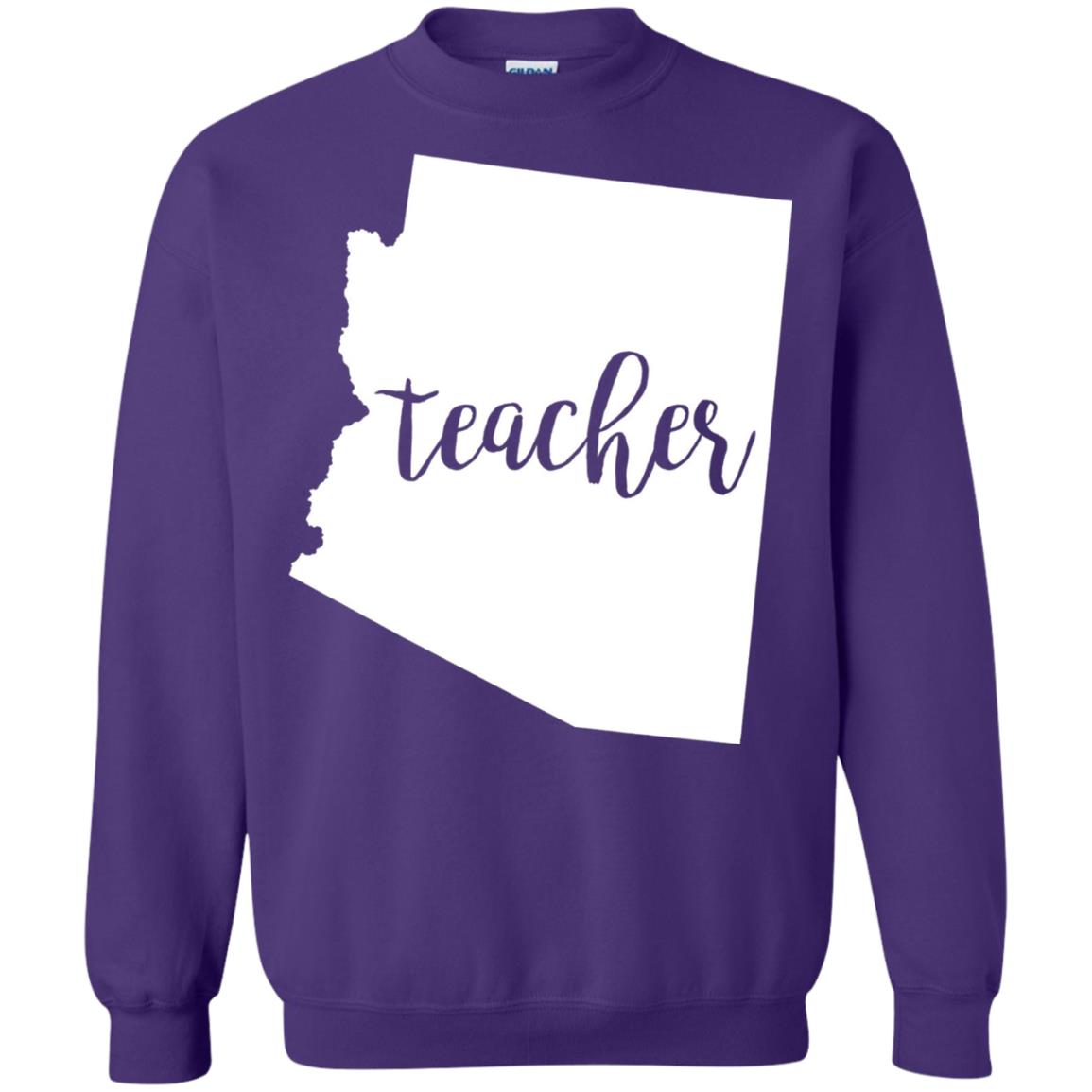 Arizona Teacher Home State Back To School Shirt Purple