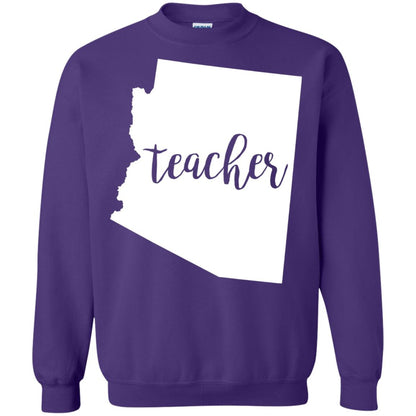 Arizona Teacher Home State Back To School Shirt Purple