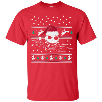 Disney Nightmare Before Christmas Holiday Christmas T-shirt Red