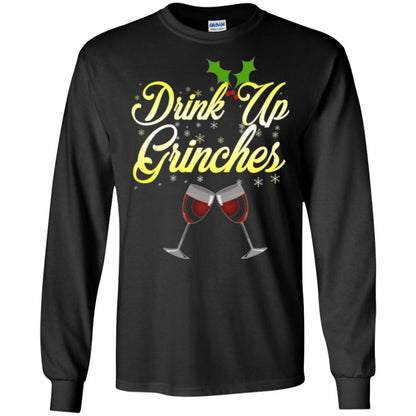 Christmas T-shirt Drink Up Grinches Black