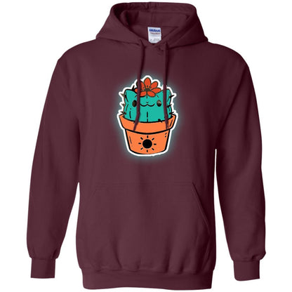 Cat Lovers T-shirt Catcus Maroon