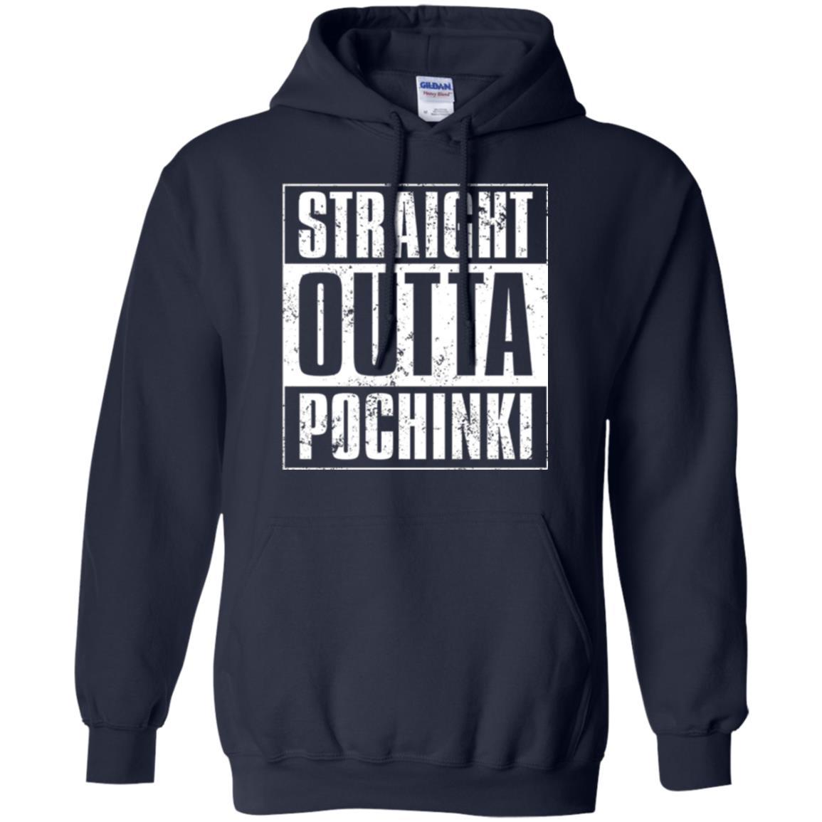 Gaming T-shirt Straight Outta Pochinki Navy