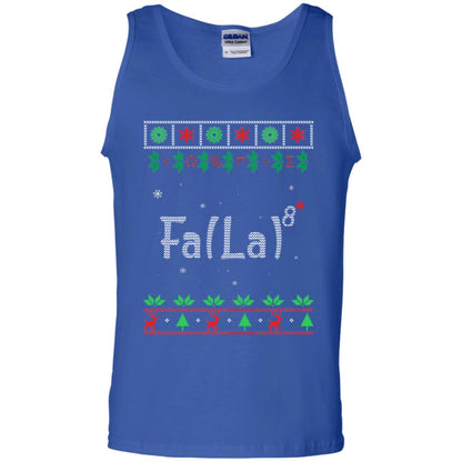 Fa La La La Mathematics X-mas Gift Shirt Royal