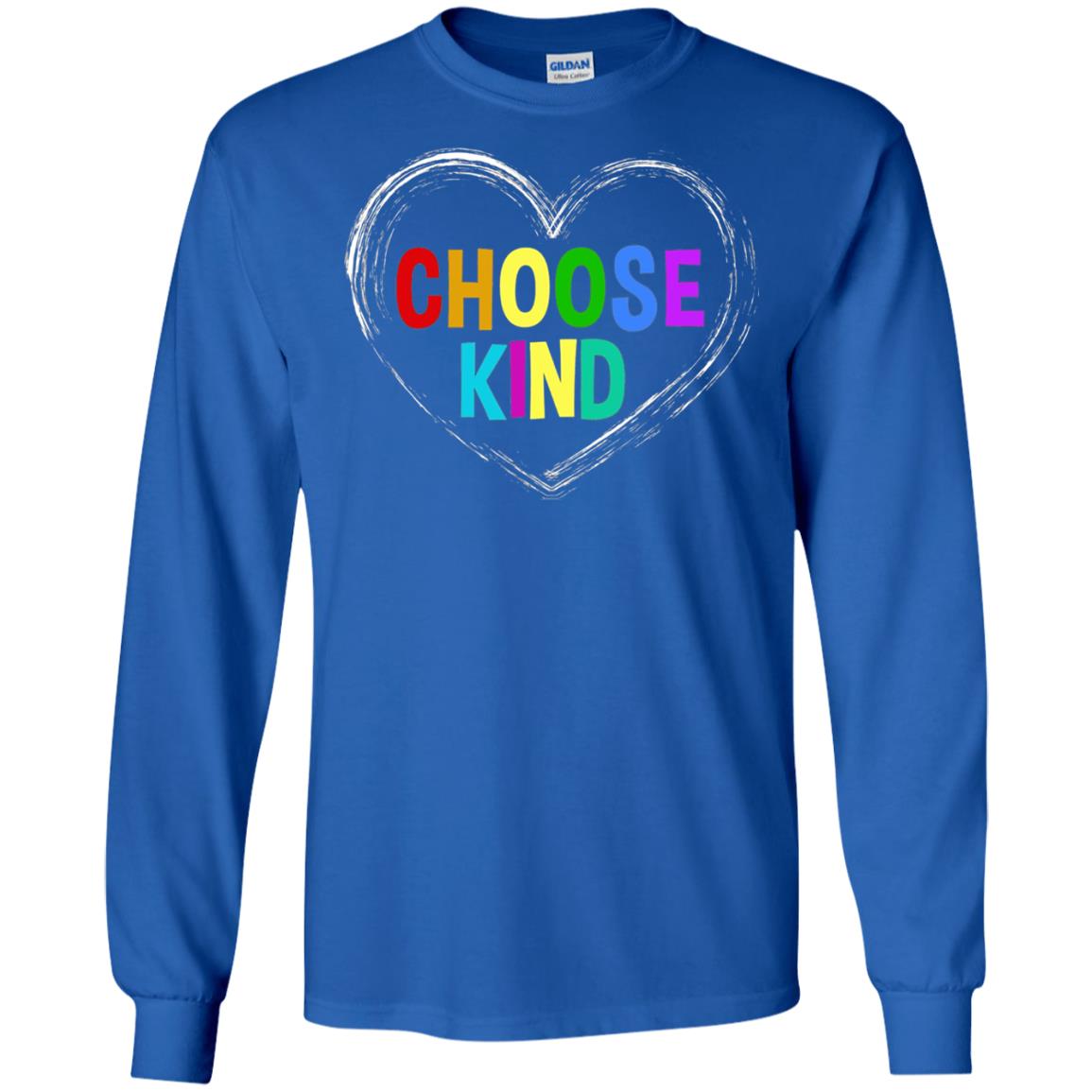 Choose Kind Anti Bullying T-shirt Royal