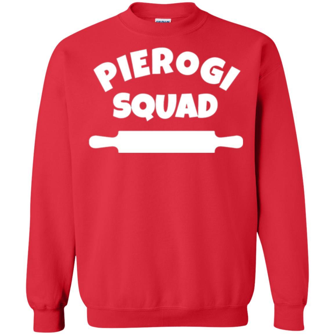 Christmas T-shirt Pierogi Polish Dumpling T-shirt Red