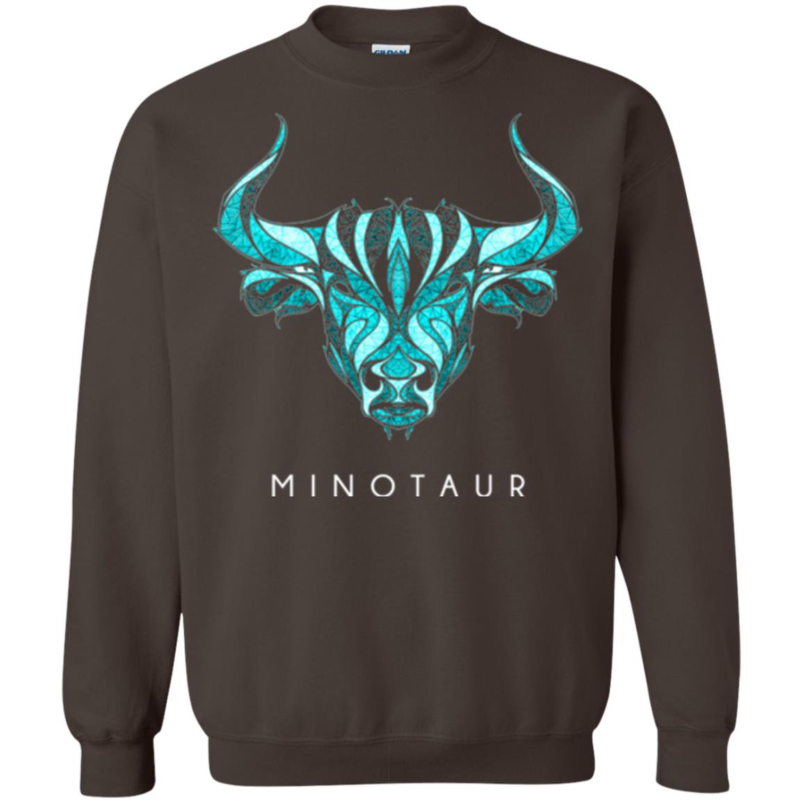 Greek Mythology Lover T-shirt Minotaur T-shirt Dark Chocolate