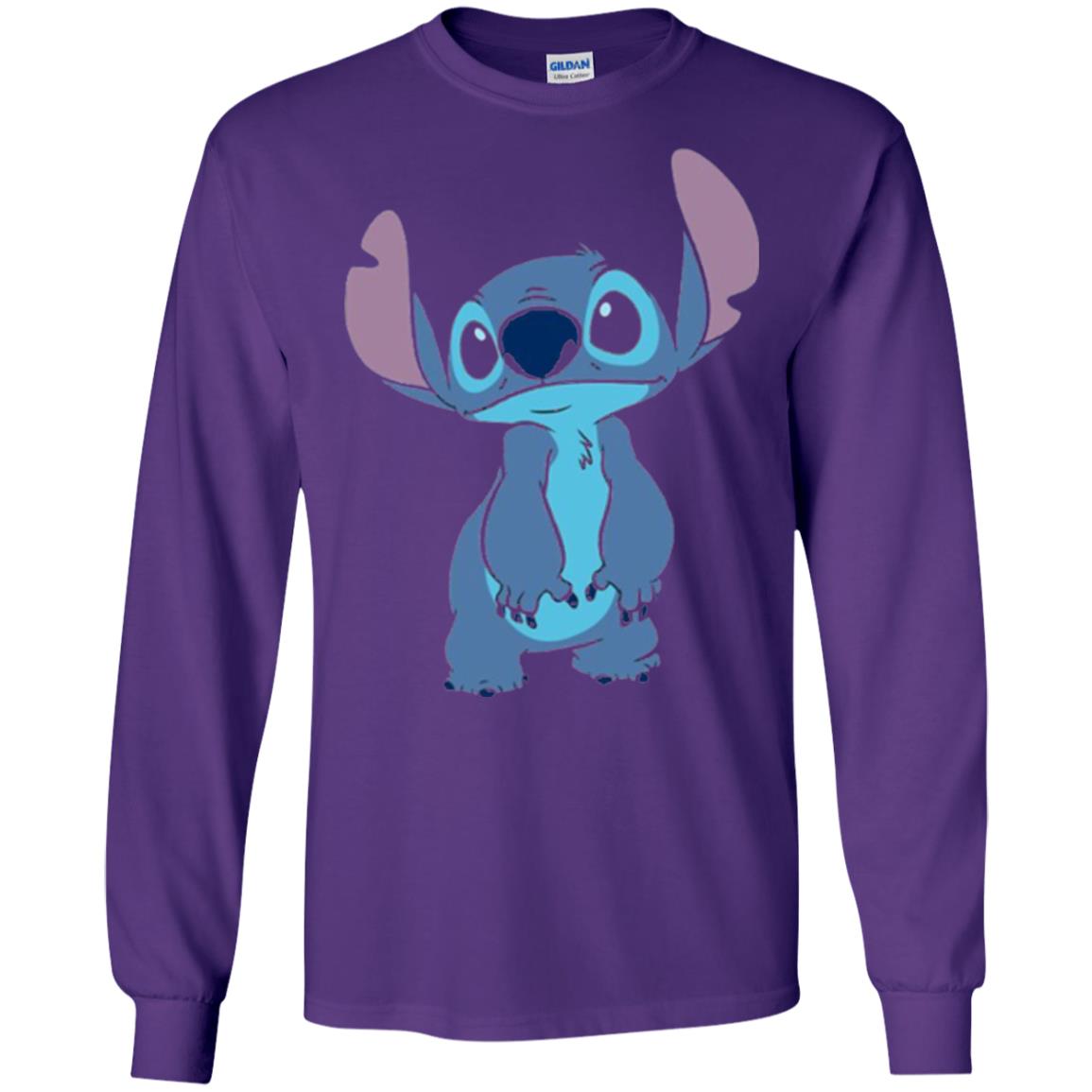Disney Stitch Ohana T-shirt Purple