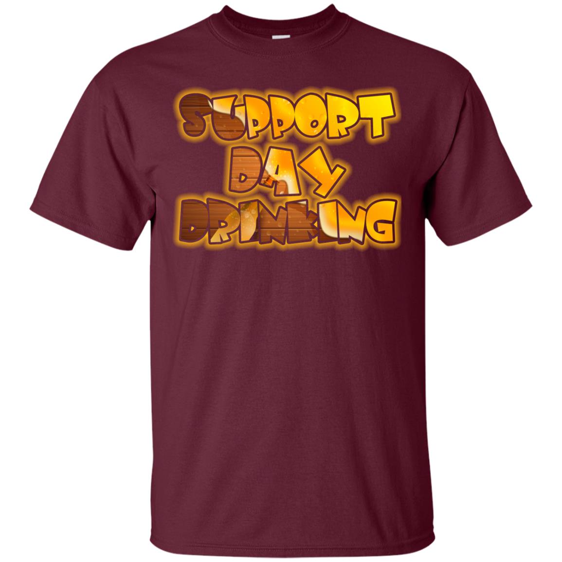 Saint Patrick's Day T-shirt Support Day Drinking Maroon