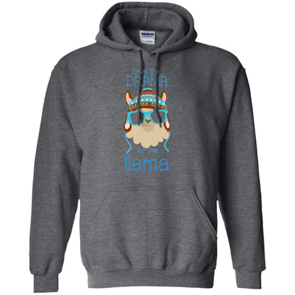Llama Lovers T-shirt Save The Drama For The Llama Dark Heather