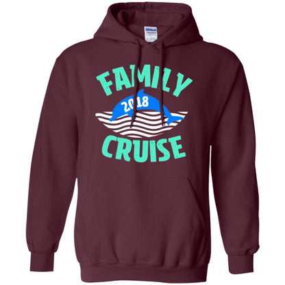 Family T-shirt Cruise Vacation 2018 Maroon