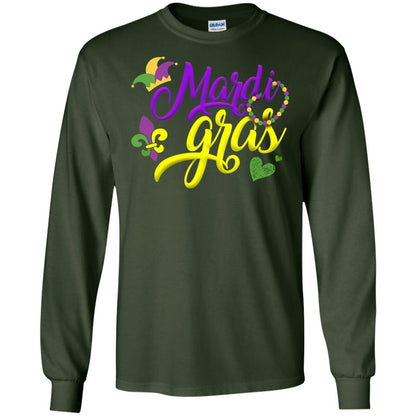 Mardi Gras 2018 T-shirt Forest Green