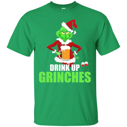 Christmas T-shirt Drink Up Grinches Irish Green
