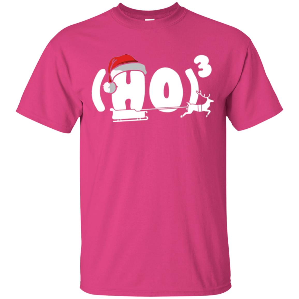 Christmas T-shirt Ho Ho Ho Heliconia