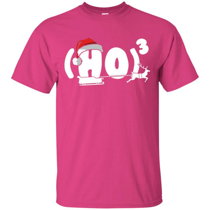 Christmas T-shirt Ho Ho Ho Heliconia