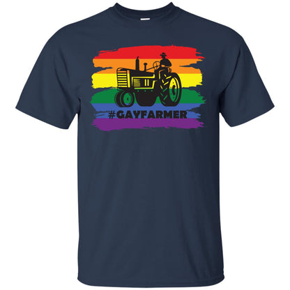 Hashtag Gay Farmer Lgbt Pride Month 2018 Shirt Navy