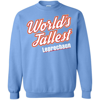 St. Patrick's Day T-shirt World's Tallest Leprechaun Carolina Blue