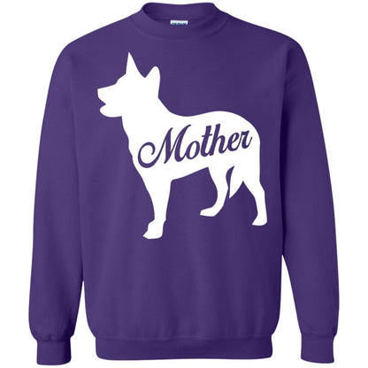 American Cattle Dog Mom T-shirt Purple