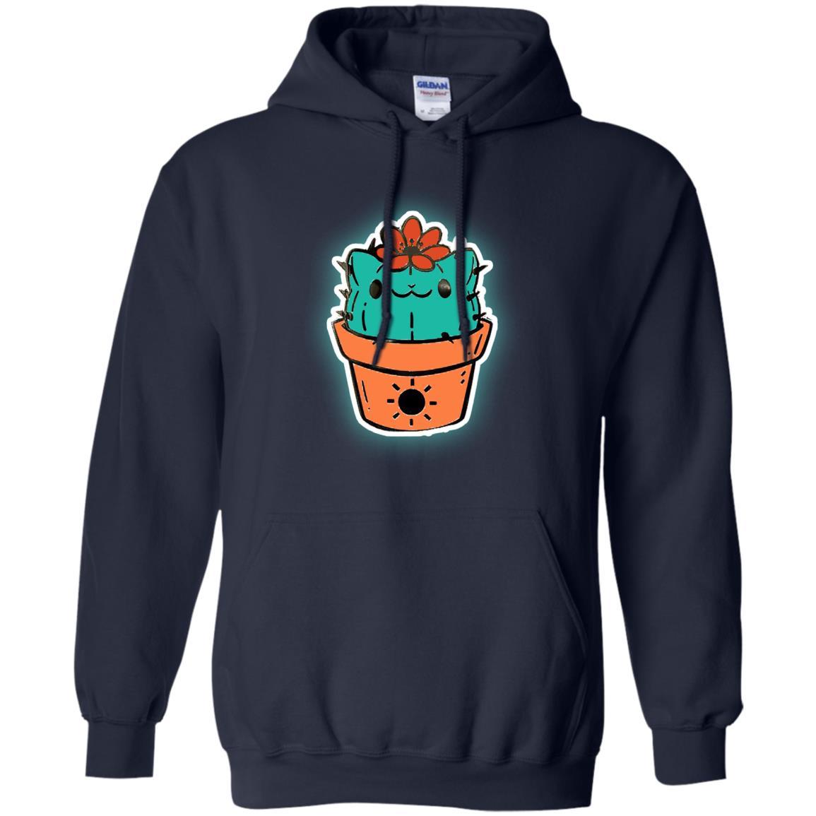 Cat Lovers T-shirt Catcus Navy