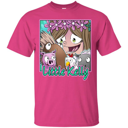 Little Kelly Minecraft Little Club Adventures Shirt Heliconia