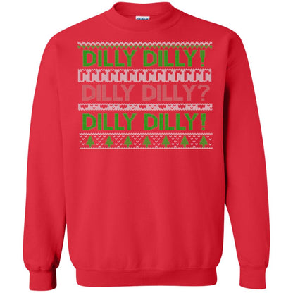 Christmas T-shirt Dilly Dilly Red